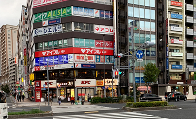 メンズクリア五反田店マップ2