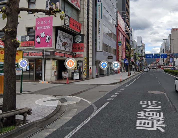 メンズクリア山形駅前店マップ3