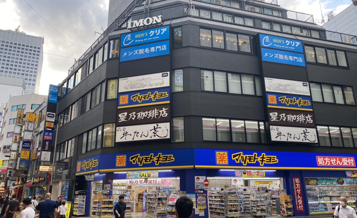 メンズクリア新宿店マップ4