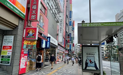 メンズクリア池袋西口店マップ2