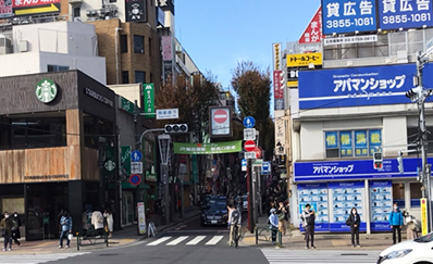 メンズクリア神楽坂店マップ3