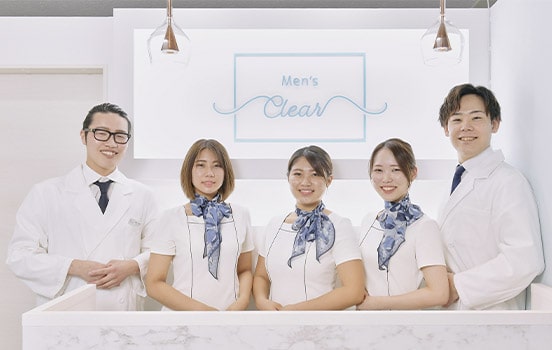メンズクリア福島駅前店（スタッフ集合写真）