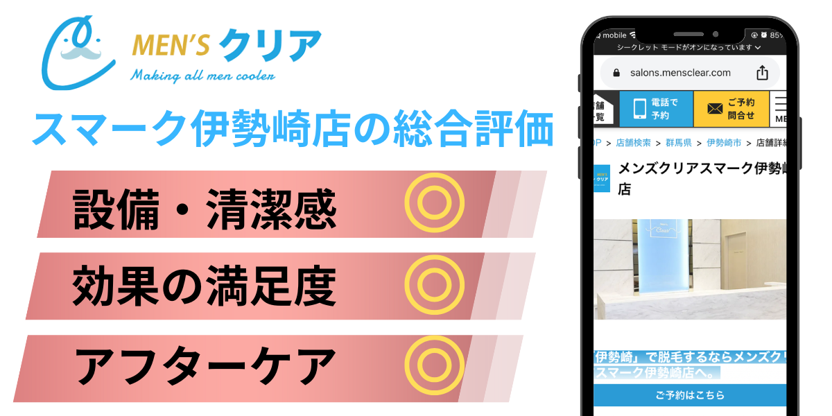 メンズクリアスマーク伊勢崎店