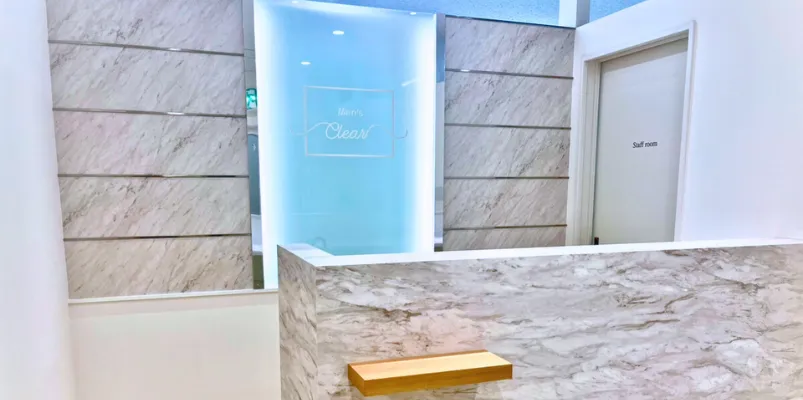 メンズクリア広島店（受付） 写真