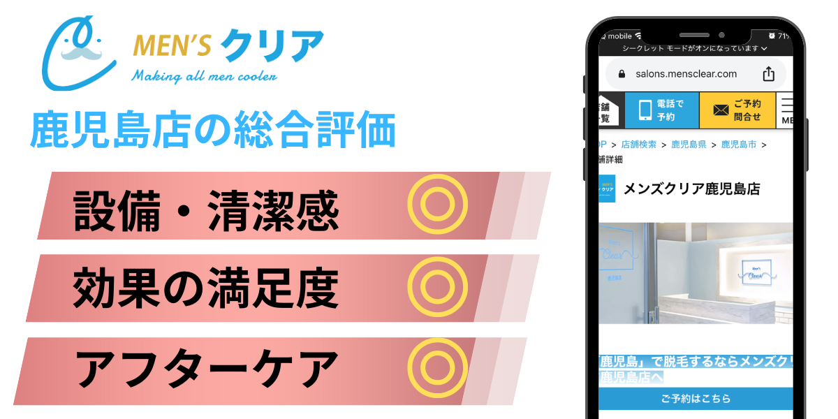 メンズクリア鹿児島店