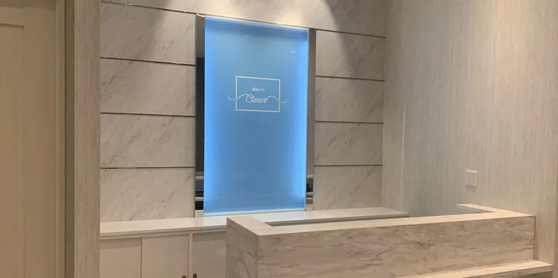 メンズクリア流山おおたかの森店（受付） 写真