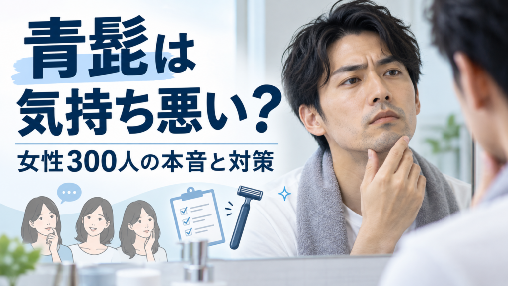 青髭が気持ち悪い